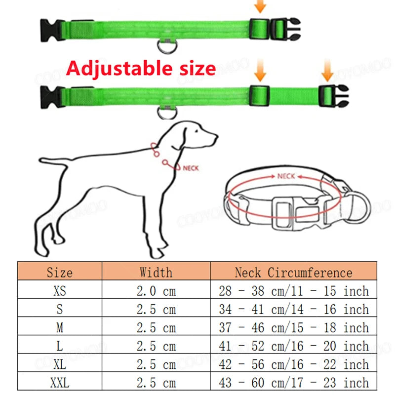 Ce collier innovant assure une meilleure visibilité à votre animal pendant les activités nocturnes. Il dispose de trois modes distincts, vous permettant de personnaliser la lueur selon vos préférences. La capacité de charge USB offre une commodité et élim