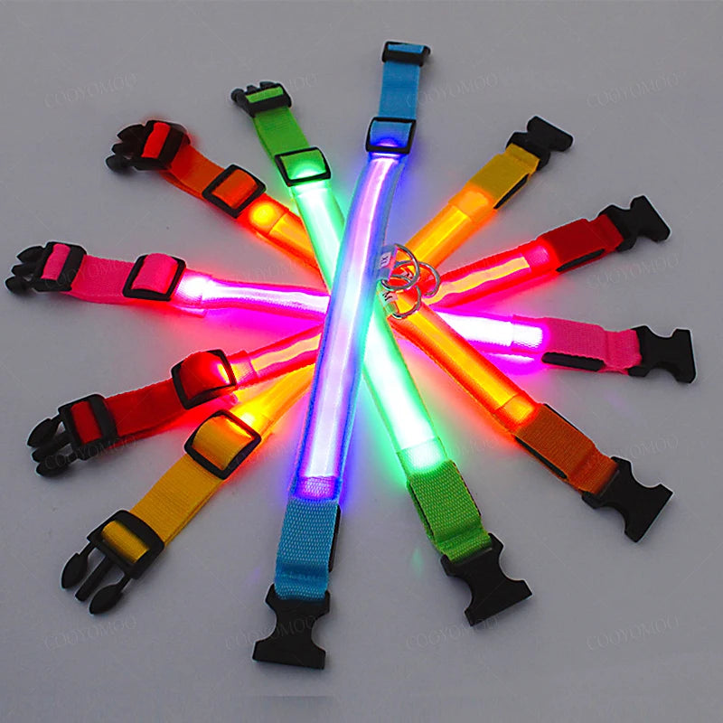 Ce collier innovant assure une meilleure visibilité à votre animal pendant les activités nocturnes. Il dispose de trois modes distincts, vous permettant de personnaliser la lueur selon vos préférences. La capacité de charge USB offre une commodité et élim